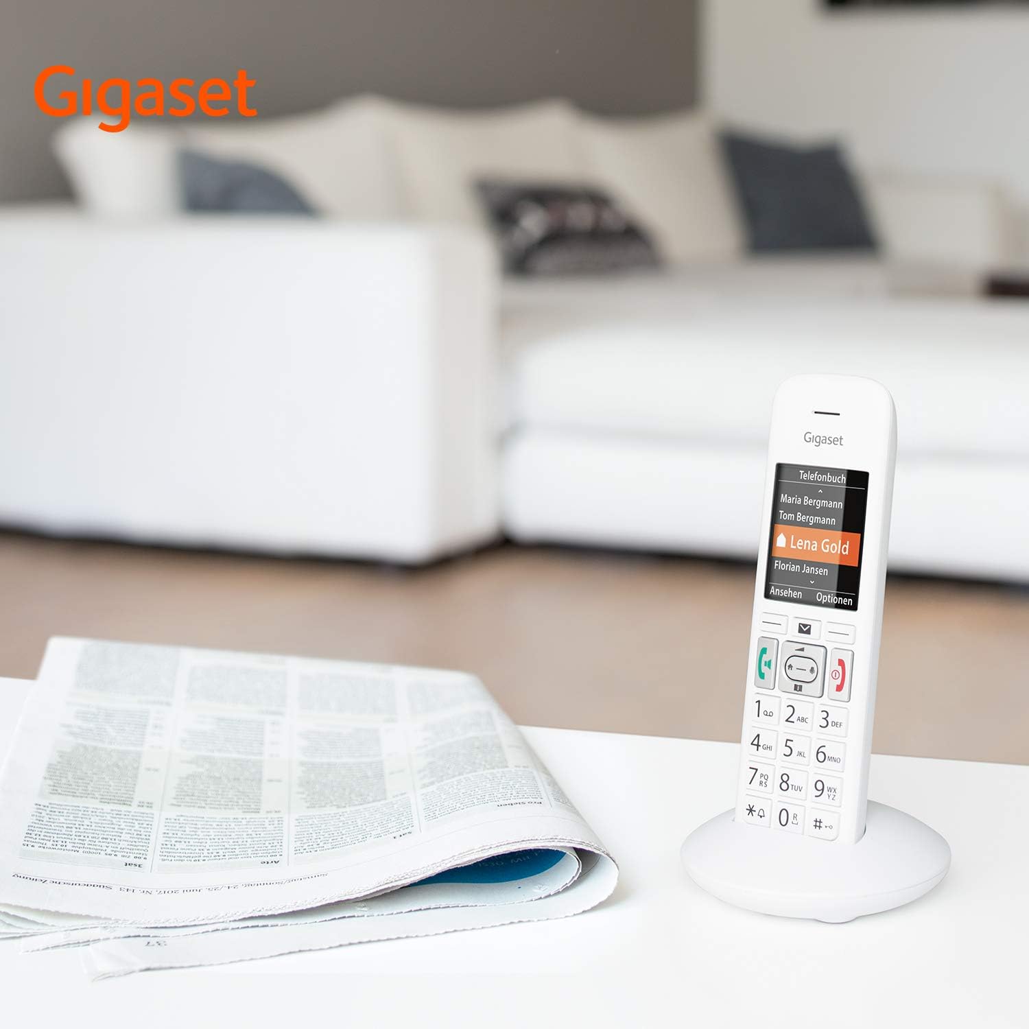 Gigaset E370 HX weiB int.