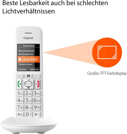 Gigaset E370 HX weiB int.