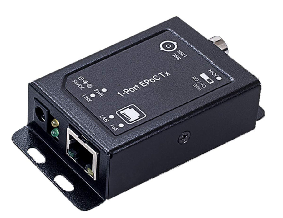 Wantec 2wIP E Adapter PoE-BNC Client/Receiver 1-Port