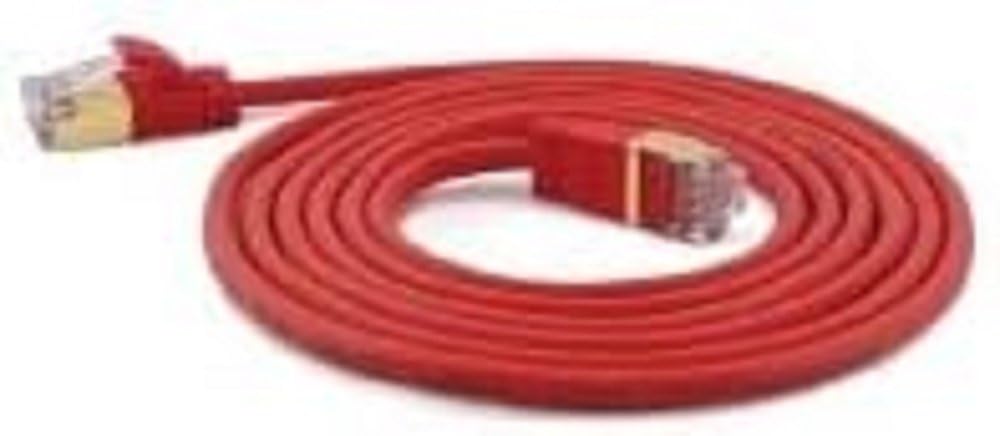 wantecWire 7159 Ultra Slim Patch Cable Red