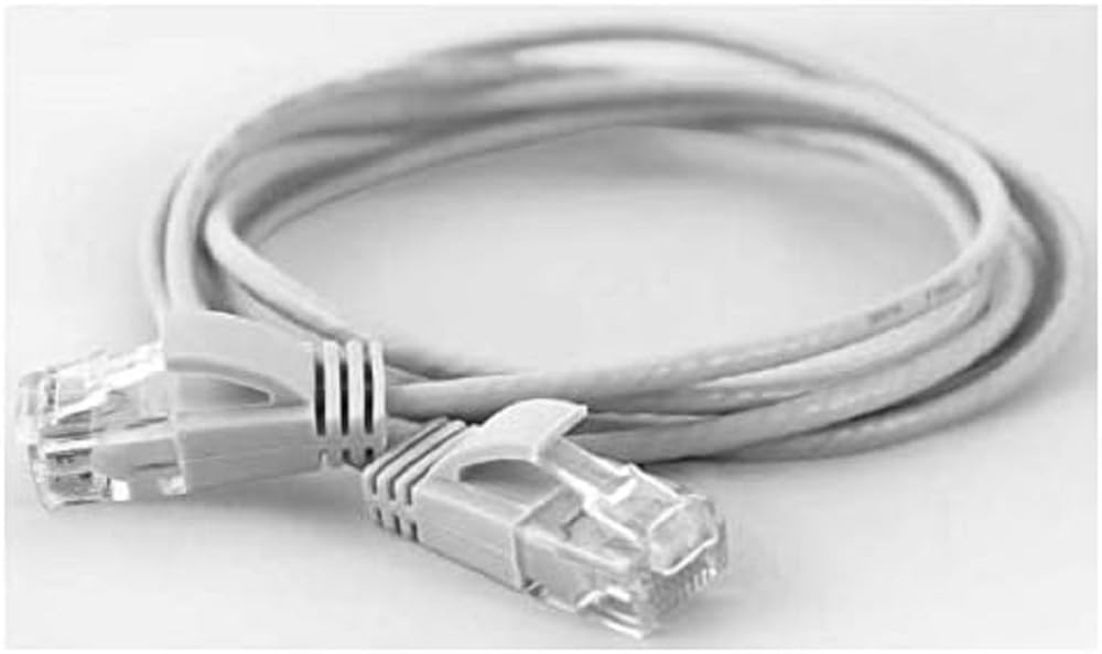 wantecWire 7237 Extra Thin Patch Cable White