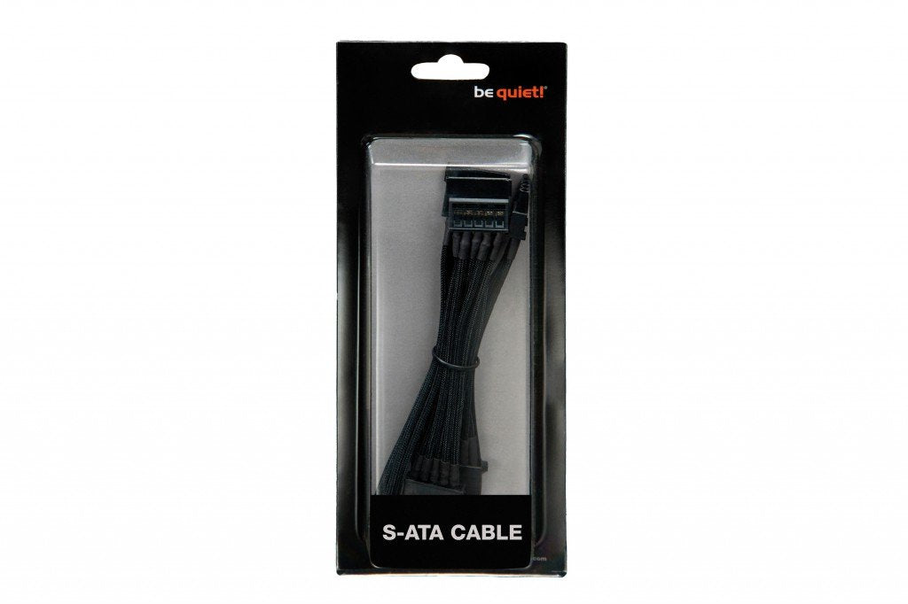 be quiet! Power Cable 2X S-ATA Kabel 400mm CS-3420, BC021