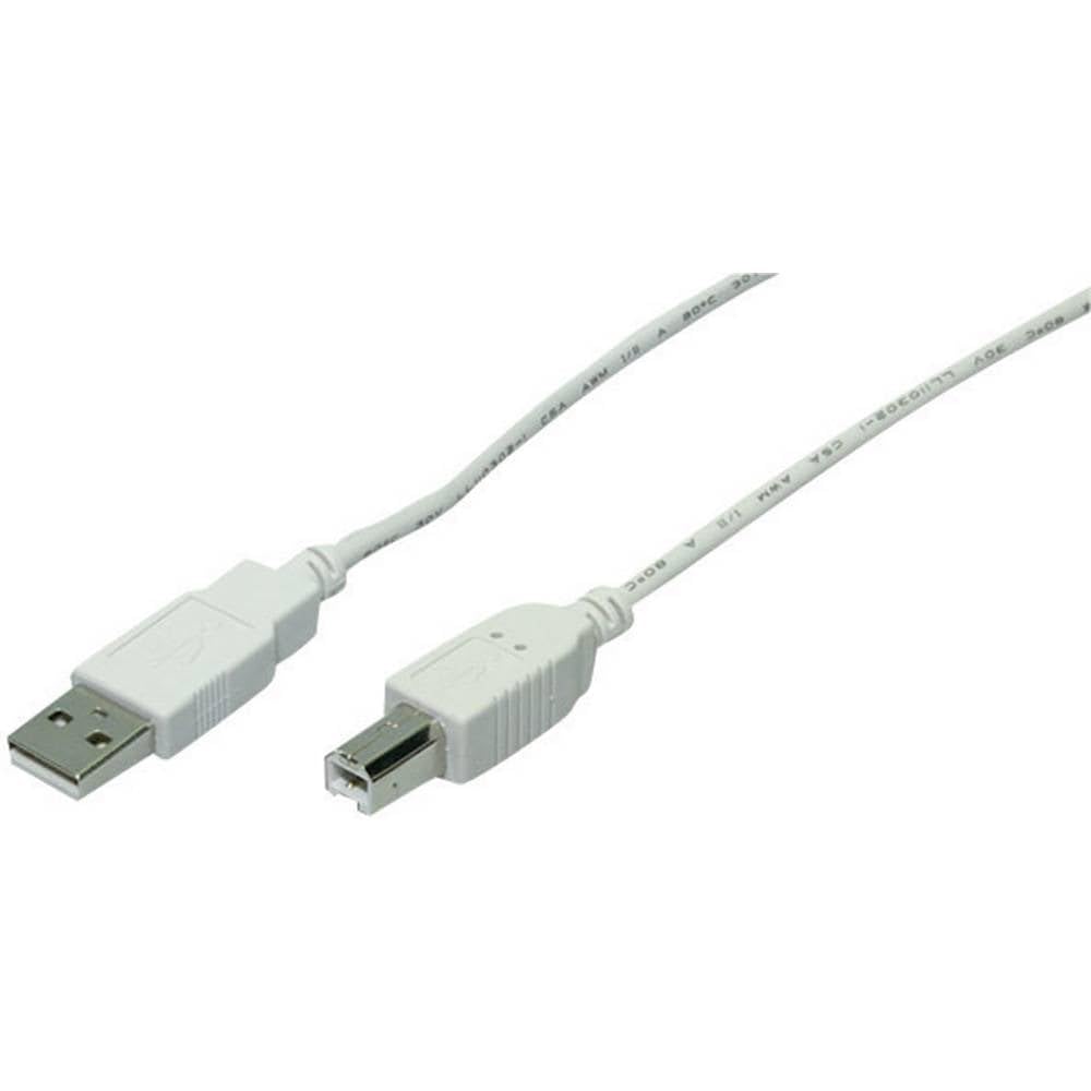 LogiLink CU0007 USB 2.0 Male to Male Cable, 2 Meter Length, 2 Meter Length
