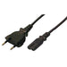 LogiLink CP092 LogiLink Euro Power Supply Cable, 1.80 Meter Length, Black
