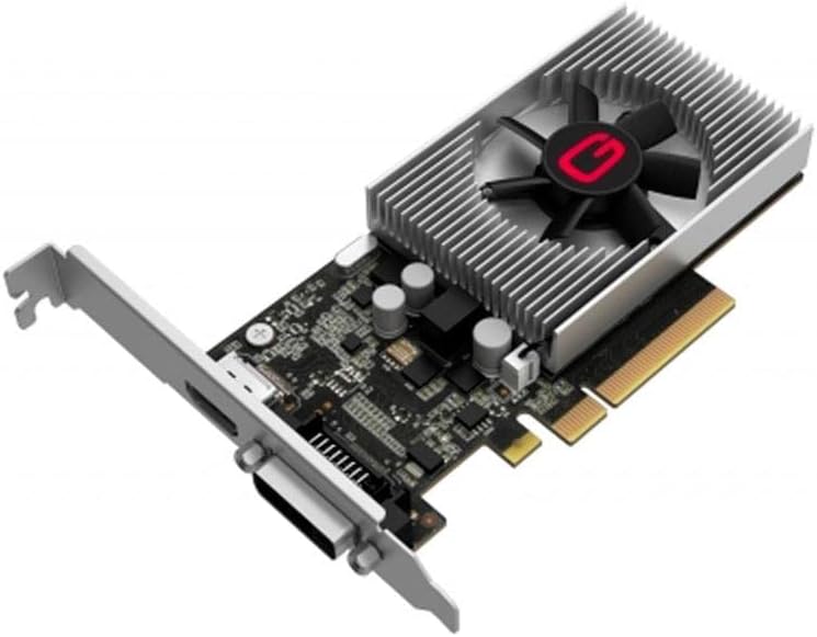 Gainward 426018336-4085 GeForce GT 1030 2GB GDDR4 Grafikkarte - Grafikkarten (GeForce GT 1030, 2 GB, GDDR4, 64 Bit, 1050 MHz, PCI Express 3.0), Schwarz, Grau