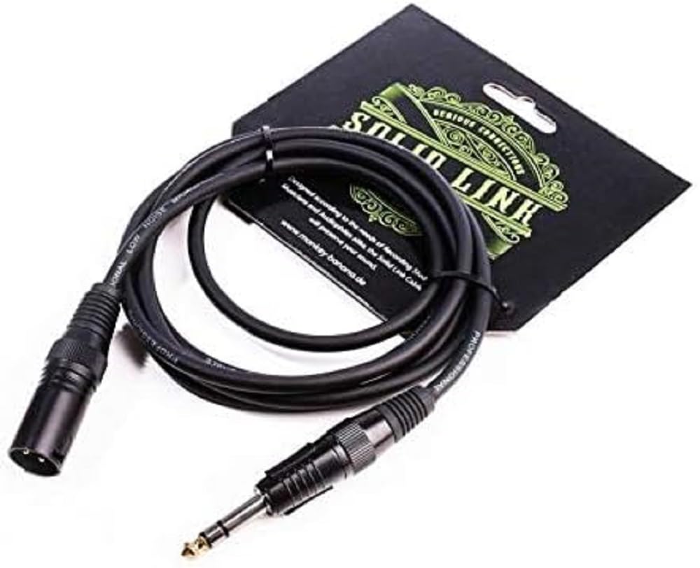 Monkey Banana Solid Link Kabel sym 6.3/XLR-M/200cm