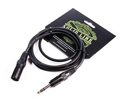 Monkey Banana Solid Link Kabel sym 6.3/XLR-M/300cm