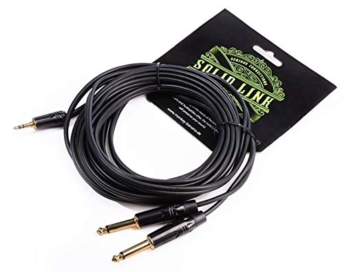 Monkey Banana Solid Link Kabel 2x6.3 mono/3.5 ster