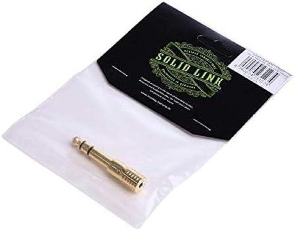 Monkey Banana Solid Link Adapter 3.5 stereo/6.3 st