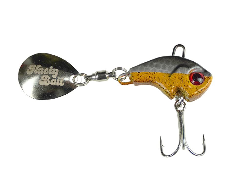 NASTY BAIT Lurchi sinkink Jig Spinner 5.5cm 9g Ash