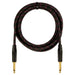 Monkey Banana Solid Link Instrument Cable, Guitar Cable, 6.35 mm Jack Plug, Straight/Straight, Tweed Sheath, Various Lengths and Styles (3 Metres)