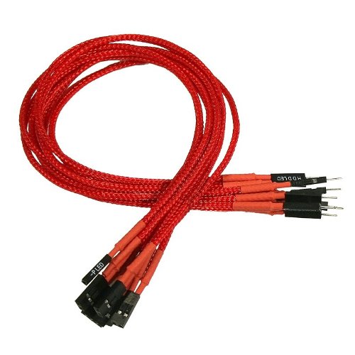 Kabel Nanoxia Frontpanel-Verlangerungen, 30 cm, ro