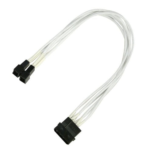 Kabel Nanoxia 4-Pin auf 2 x 3-Pin, Single, 30 cm,