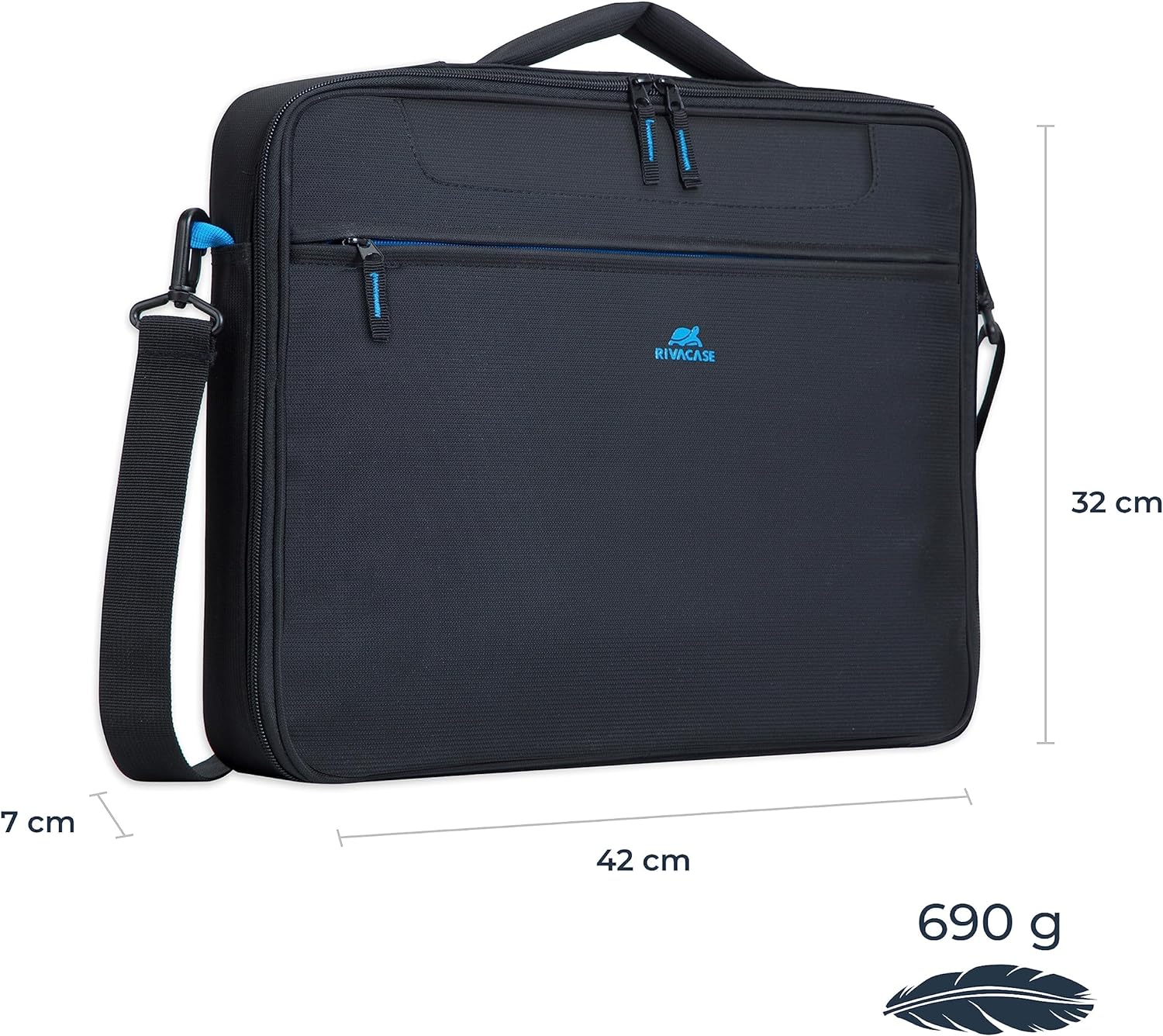 `Riva NB Tasche Regent II 16,0 schwarz`