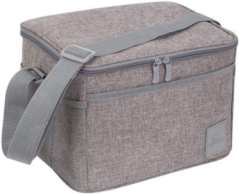 RIVACASE Kühltasche Faltbar - Faltbare Isoliertasche - Picknicktasche kleine Kühltasche - Lunch Cooler Bag - Faltbarer Einkaufskorb mit Kühlfunktion für Essen und Getränke / (11 L) 11 litres