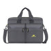 RIVACASELaptop Bag 15.6 Inch - Waterproof Laptop Case Sleeve with Adjustable Shoulder Starp - 15.6 Inch Laptop Bag for Women and Men - Laptop Carry Case Compatible with Macbook Pro and Other Laptops Grey
