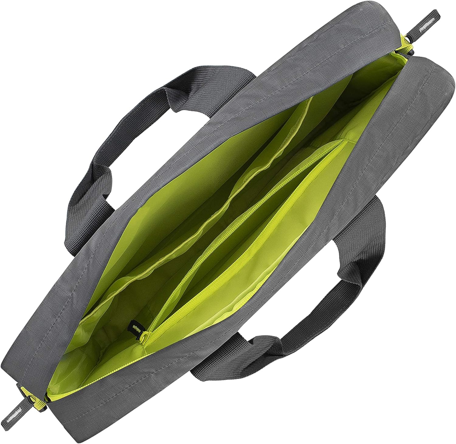 RIVACASELaptop Bag 15.6 Inch - Waterproof Laptop Case Sleeve with Adjustable Shoulder Starp - 15.6 Inch Laptop Bag for Women and Men - Laptop Carry Case Compatible with Macbook Pro and Other Laptops Grey