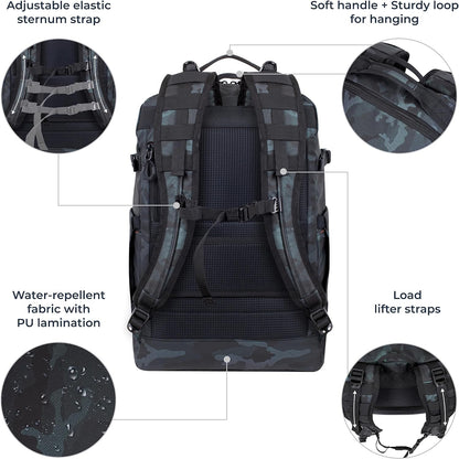 `Riva NB Rucksack Sherwood 15,610,5 28L grau cam`