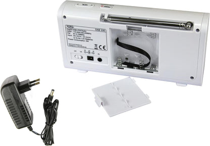 `Xoro DAB 100, DAB+, FM, Weckfunktion, LCD Display,`