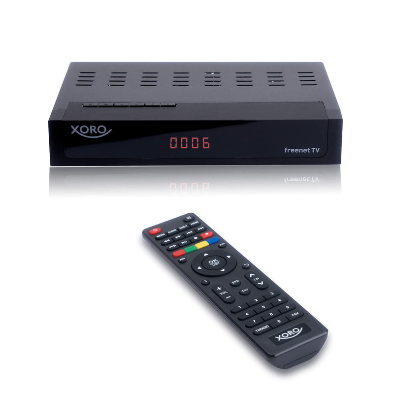 `Xoro HRT 8770 Twin, HD DVB-T2/C HD Receiver, freen`