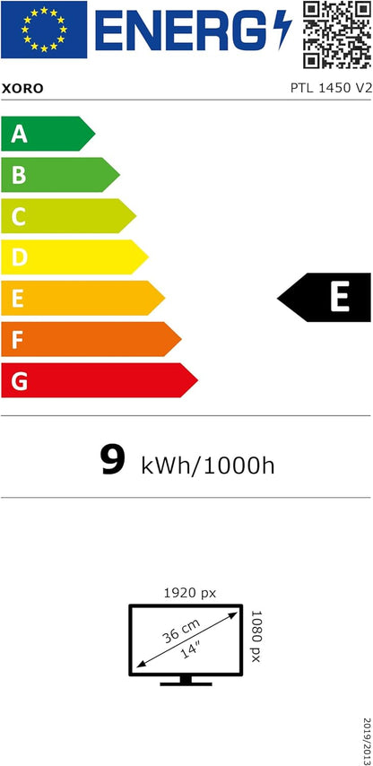 Xoro PTL 1450 V2, 14 (35,5cm), Tragbarer Fernsehe