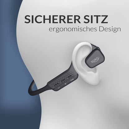 Xoro KHB 35 Open-Ear Headphones Built-in Battery Hands-Free Calling Bluetooth 8 Hours Playtime