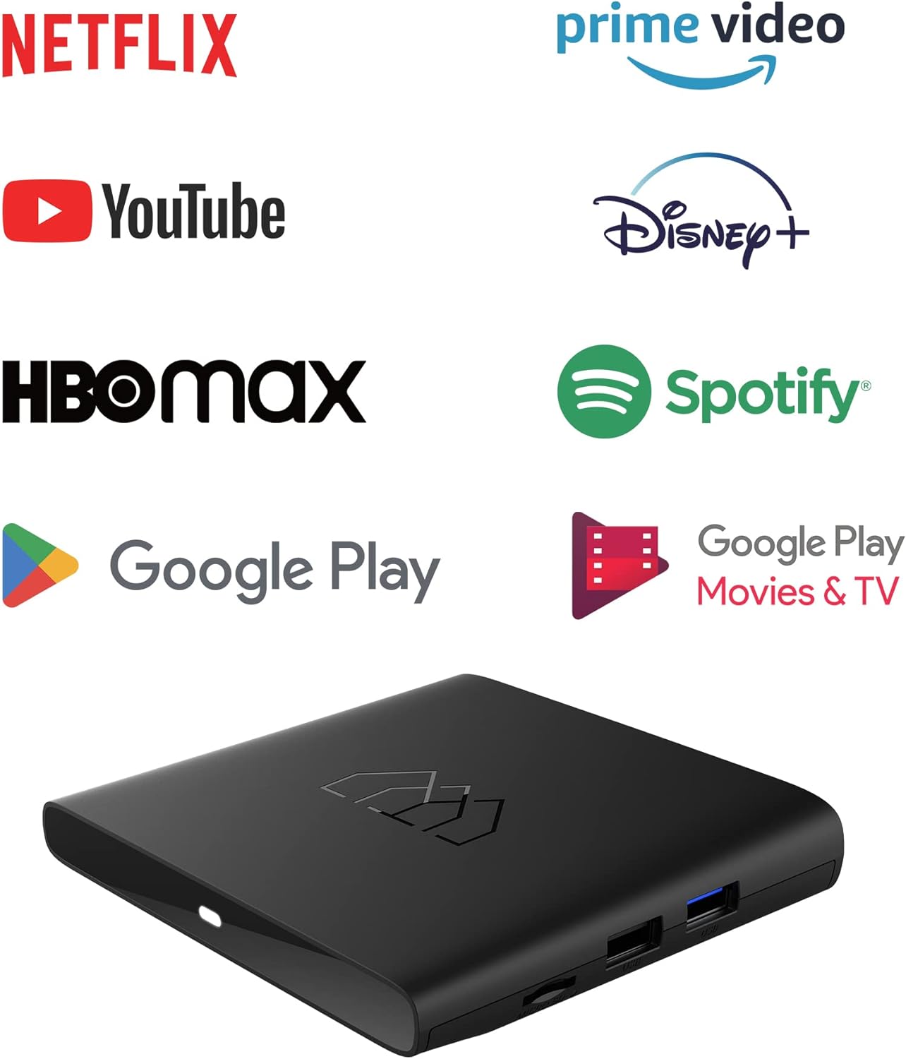 `Homatics BoxQ S, UHD, Android 10, inkl. DVB-S Dong`