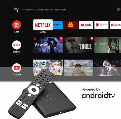 `Homatics BoxQ T2/C, UHD, Android 10, inkl. DVB-C/T`