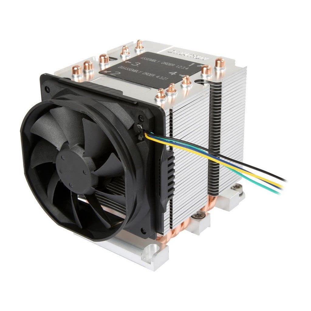 Inter-Tech 88885423 Computer Kühlkomponente Prozessor Kühler - Computer Kühlkomponenten (Prozessor, Kühler, LGA 3647 (Socket P), 8 cm, 1300 RPM, 4000 RPM)