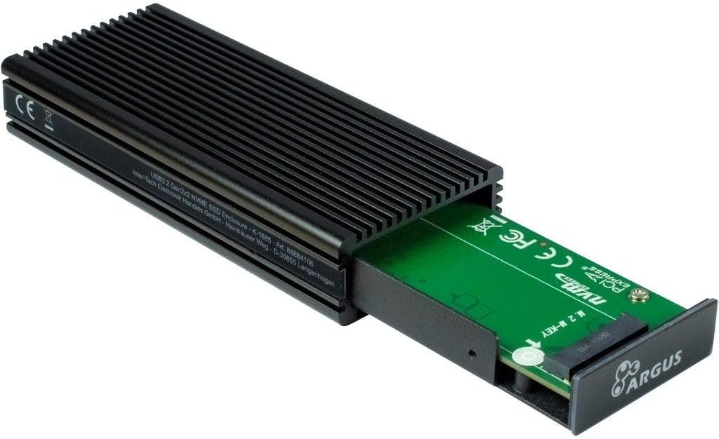 Inter-Tech Argus K-1685 NVMe USB 3.2 Enclosure