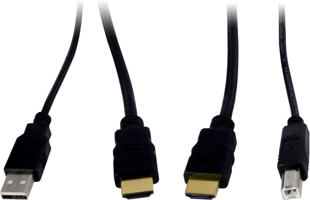 Inter-Tech KVM Dongle KT-150H RJ45 to HDMI