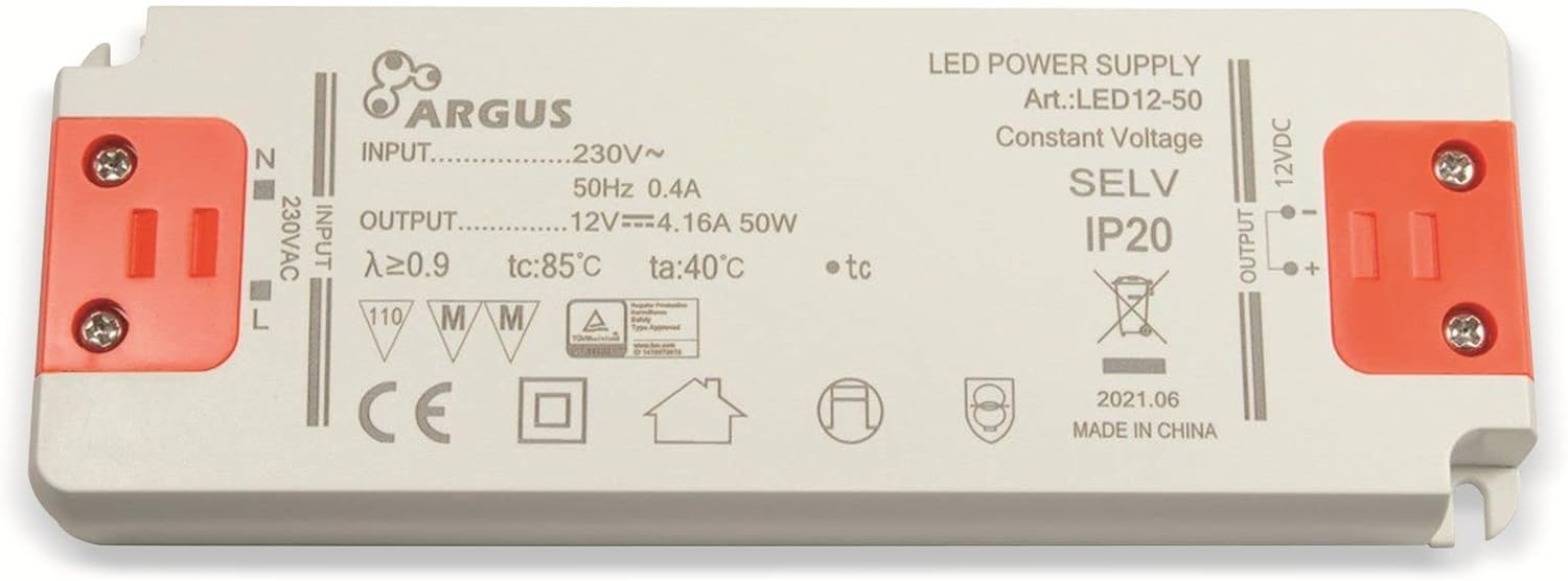 Inter-Tech LED Power Supply 12 V / 50 W