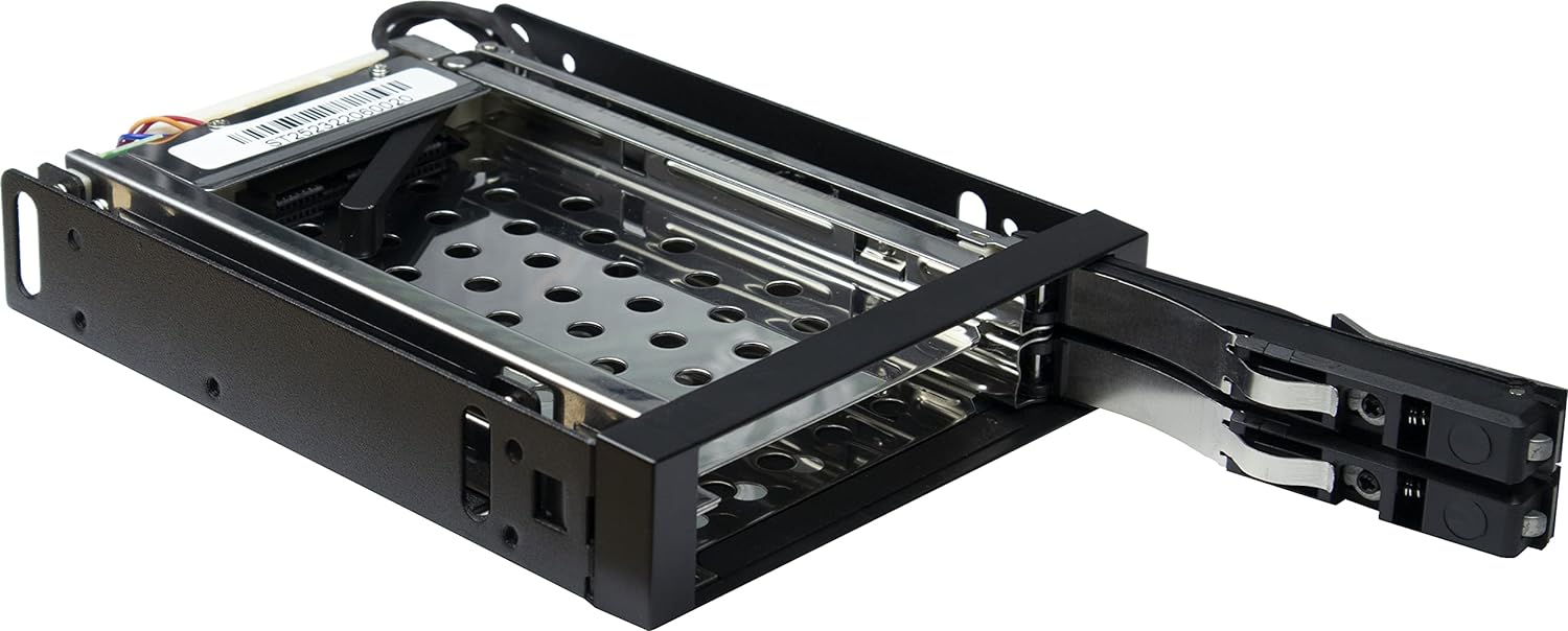 Inter-Tech ST-2523 Removable Frame 1 x 3.5 Inch for 2 x 2.5 Inch Hard Drive