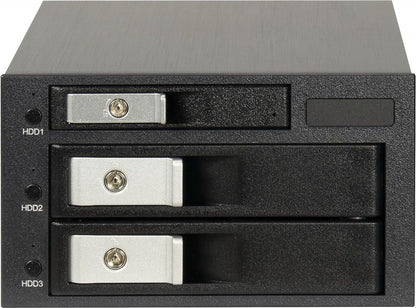 Inter-Tech IPC ST-3525 Removable Frame 2 x 5.25 Inches and 1 x 2.5 Inches