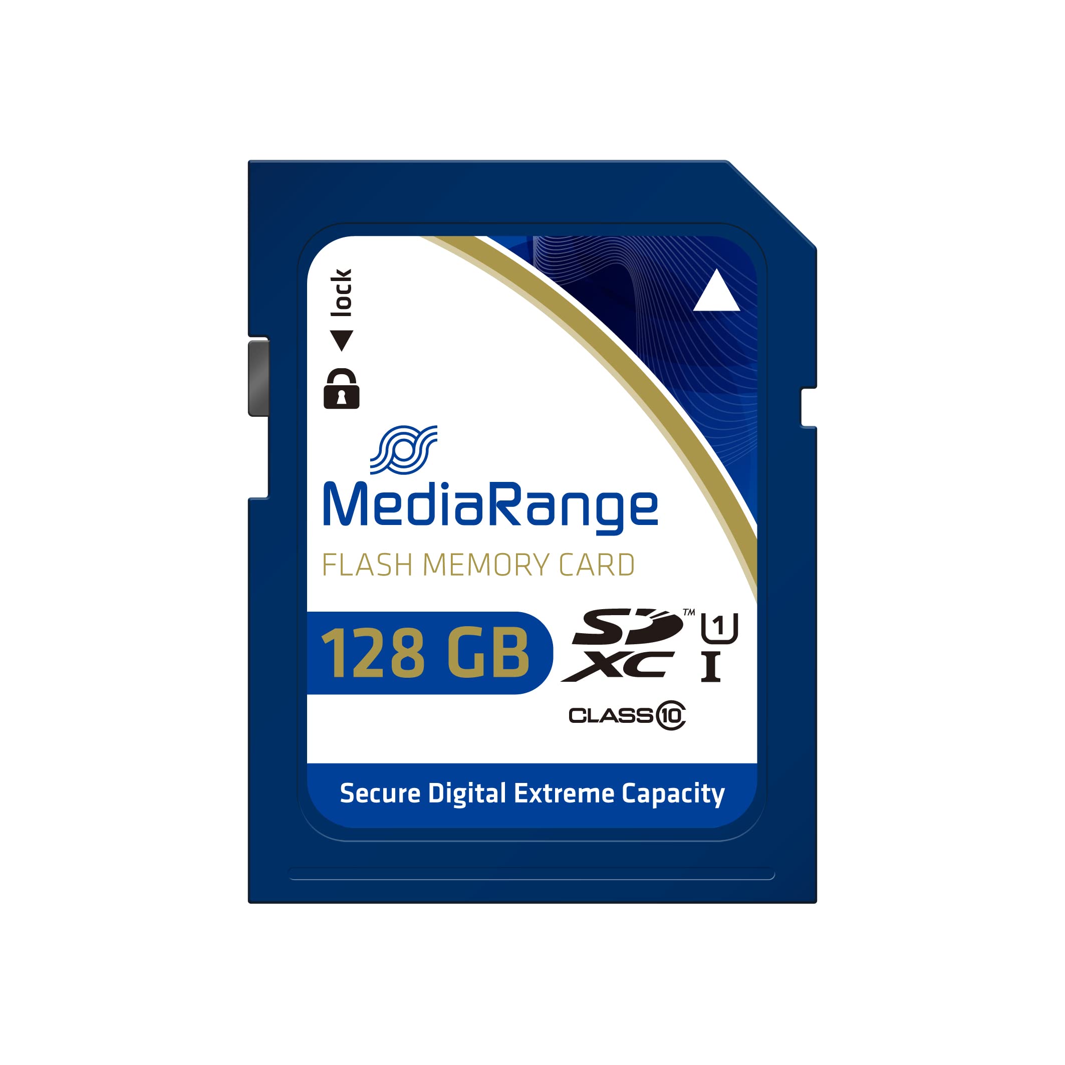 MediaRange SD Card 128GB SDXC CL.10 UHS-1