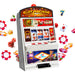 Mad Monkey Slot Machine XL - Art Deco Design, Black, Unisex-Adult