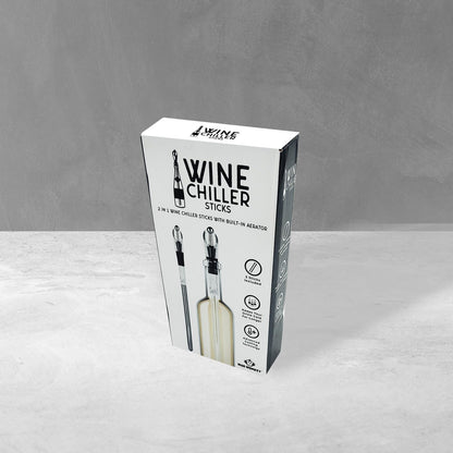 Mad Monkey 2000066 Wine Cooler Sticks, Plastic, Transparent