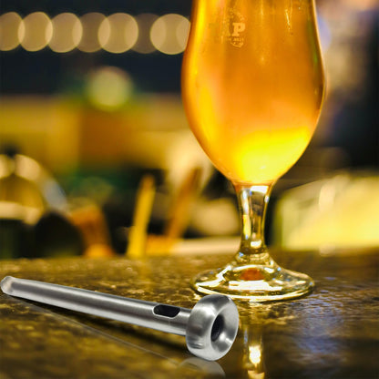 Mad Monkey 2000067 Beer Cooler Stick with Bottle Opener, Stainless Steel