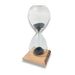 Mad Monkey Magnetic hourglass, Glass Wood