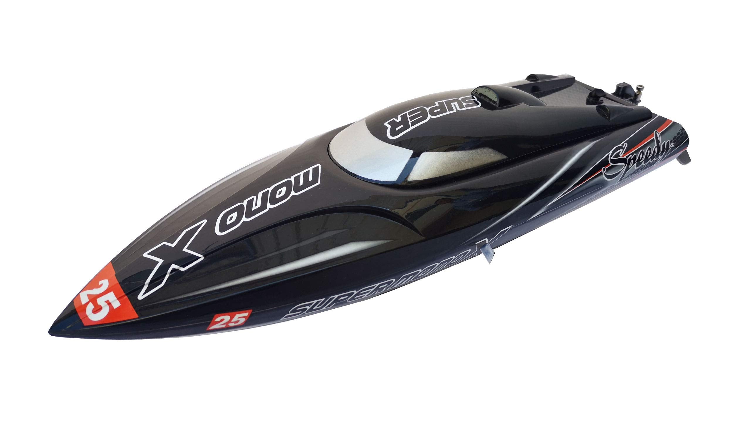 Amewi 26076 Super Mono X V3 Brushless V-Boot 45km/h, 420mm, Schwarz