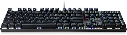 MediaRange Gaming-Tastatur 104-Tasten 14 Farbmodi