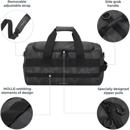 Riva Reisetasche Sherwood 30L grau cam