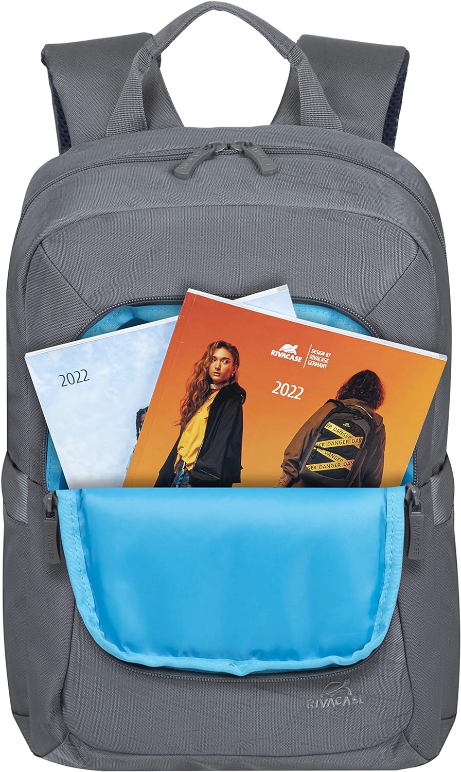 Rivacase Unisex 7523 Notebook Backpack One Size Gray