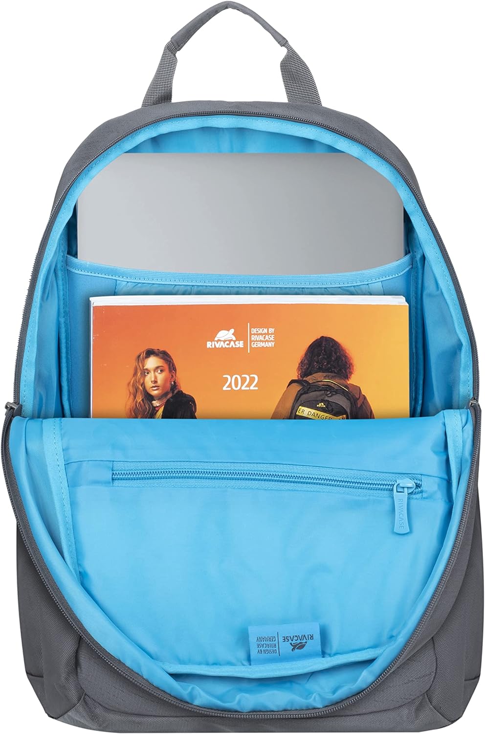 Rivacase Unisex 7523 Notebook Backpack One Size Gray