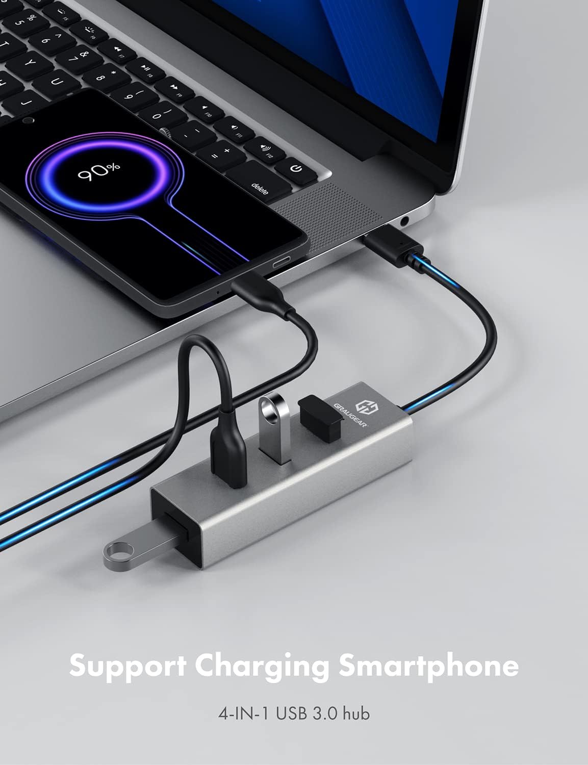 Graugear 4-port Type-A USB 3.0 hub