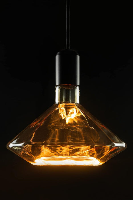 SEGULA LED Floating Diamond gold E27 370Lm 1900K