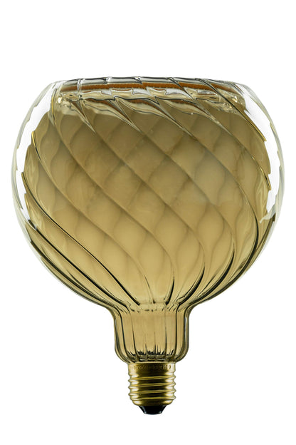SEGULA LED Floating Globe 150 twisted smokey grau