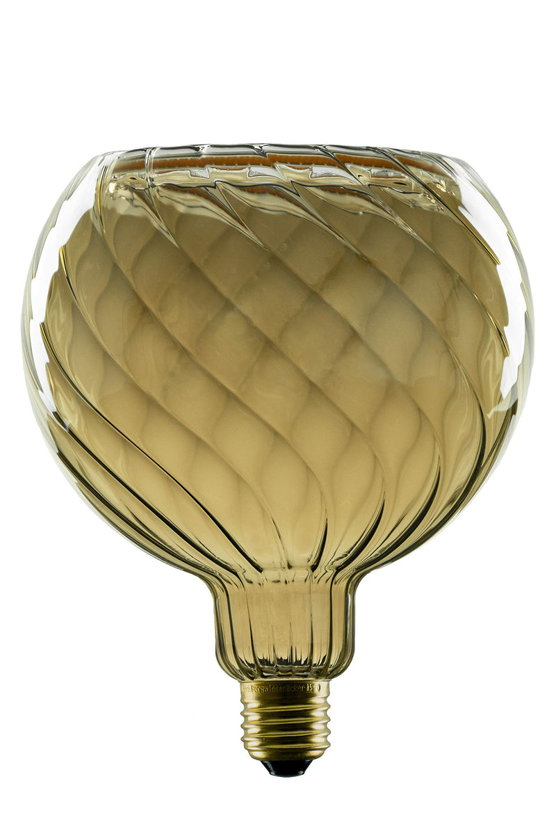 SEGULA LED Floating Globe 150 twisted smokey grau