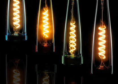 `Segula LED Flower Bulb schwarz E27 6,5W 1900K dimm`