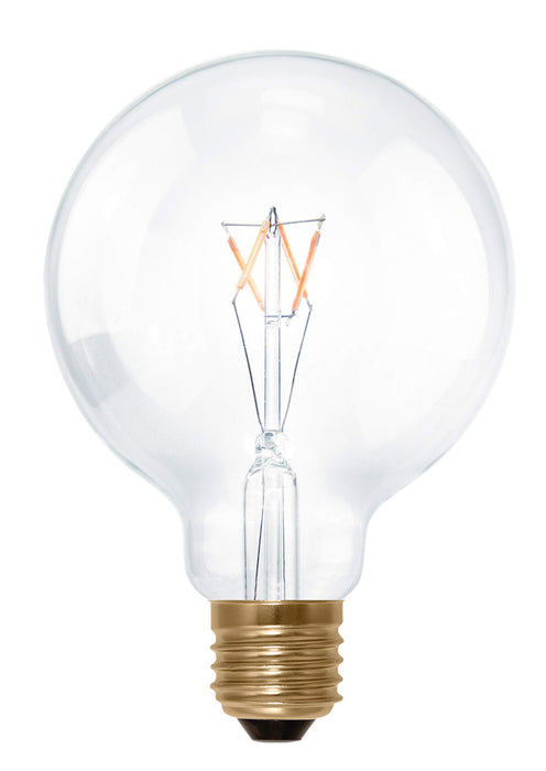 SEGULA 55282 LED EEK F (A - G) E27 Globeform 3W = 26W Warm White (Ø x L) 95mm x 140mm 1 pc(s